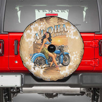 Aloha Hawaii Biker Spare Tire Cover Ride To Paradise