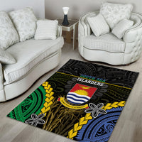 South Sea Islanders And Gilbert Islands Area Rug Kanakas Polynesian Pattern