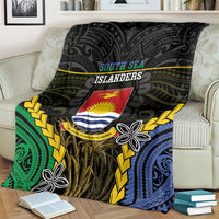 South Sea Islanders And Gilbert Islands Blanket Kanakas Polynesian Pattern LT05 - Polynesian Pride
