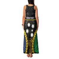 Personalised South Sea Islanders And New Caledonia Family Matching Tank Maxi Dress and Hawaiian Shirt Kanakas Polynesian Pattern LT05 - Polynesian Pride