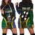 Personalised South Sea Islanders And New Caledonia Hoodie Dress Kanakas Polynesian Pattern