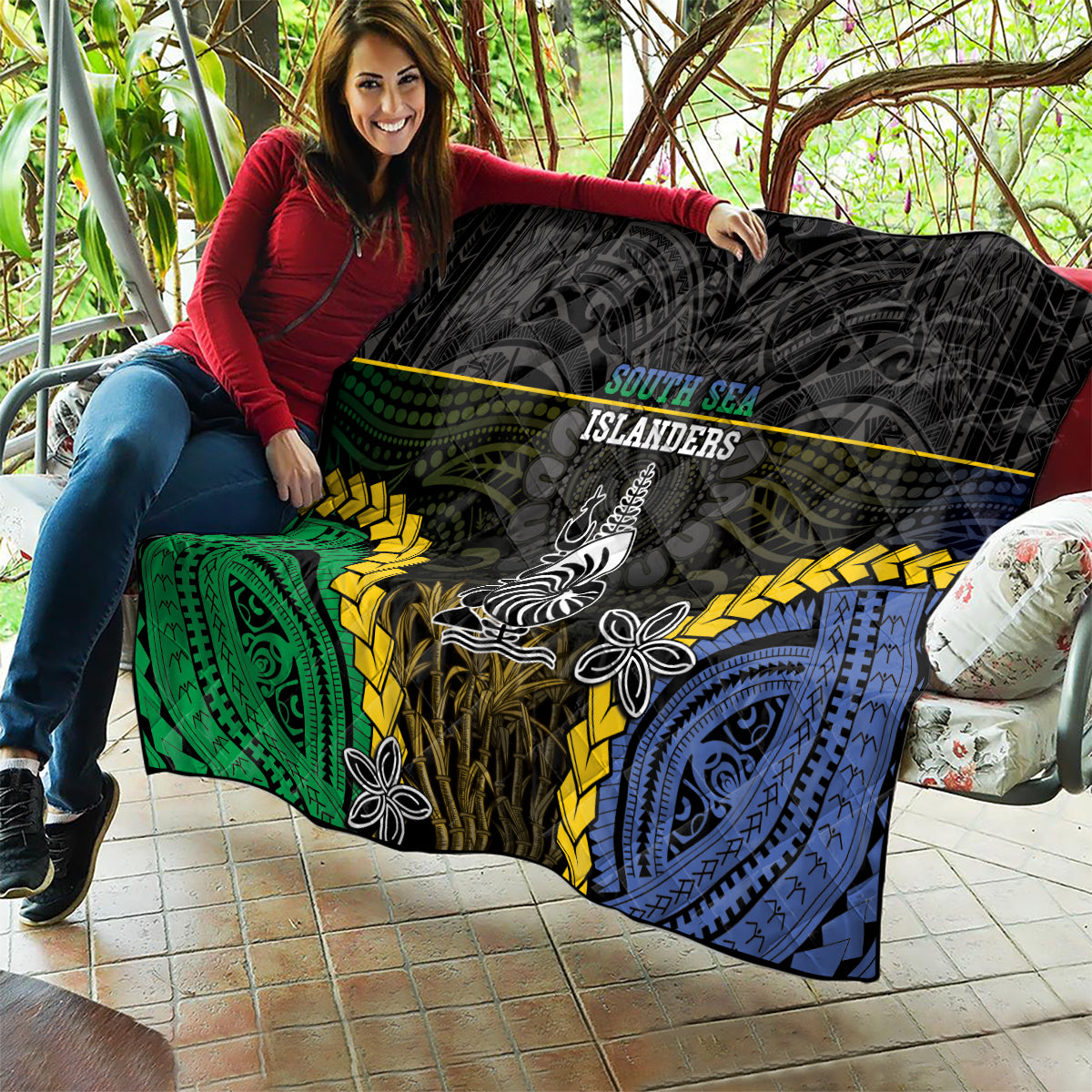 South Sea Islanders And New Caledonia Quilt Kanakas Polynesian Pattern LT05 - Polynesian Pride