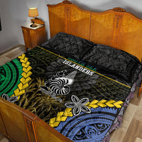 South Sea Islanders And New Caledonia Quilt Bed Set Kanakas Polynesian Pattern