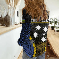 Personalised South Sea Islanders And New Caledonia Women Casual Shirt Kanakas Polynesian Pattern LT05 - Polynesian Pride