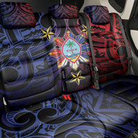 Philippines Guam Back Car Seat Cover Filipino Sun With Guaman Seal