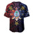 Philippines Guam Baseball Jersey Filipino Sun With Guaman Seal