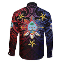 Philippines Guam Family Matching Puletasi and Hawaiian Shirt Filipino Sun With Guaman Seal