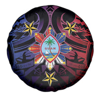 Philippines Guam Spare Tire Cover Filipino Sun With Guaman Seal