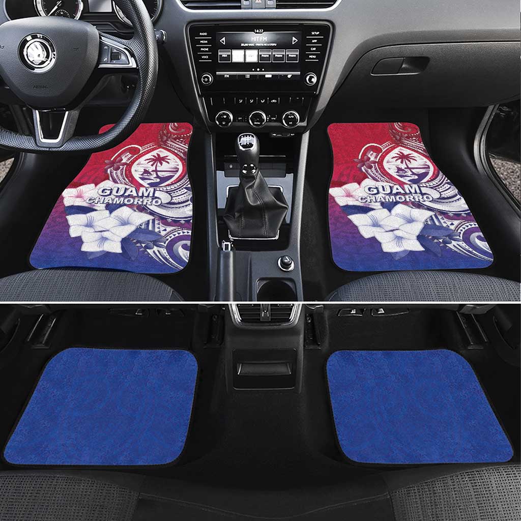 Guam Gadao Car Mats Hafa Adai Micronesian Tribal Pattern