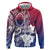 Guam Gadao Hoodie Hafa Adai Micronesian Tribal Pattern