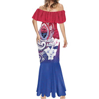 Guam Gadao Mermaid Dress Hafa Adai Micronesian Tribal Pattern