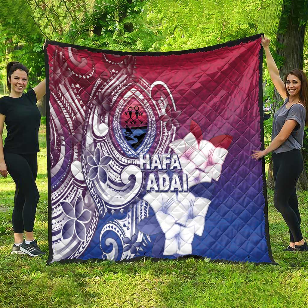 Guam Gadao Quilt Hafa Adai Micronesian Tribal Pattern