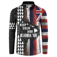 Hawaii 1959 Statehood Day Button Sweatshirt Classic Style