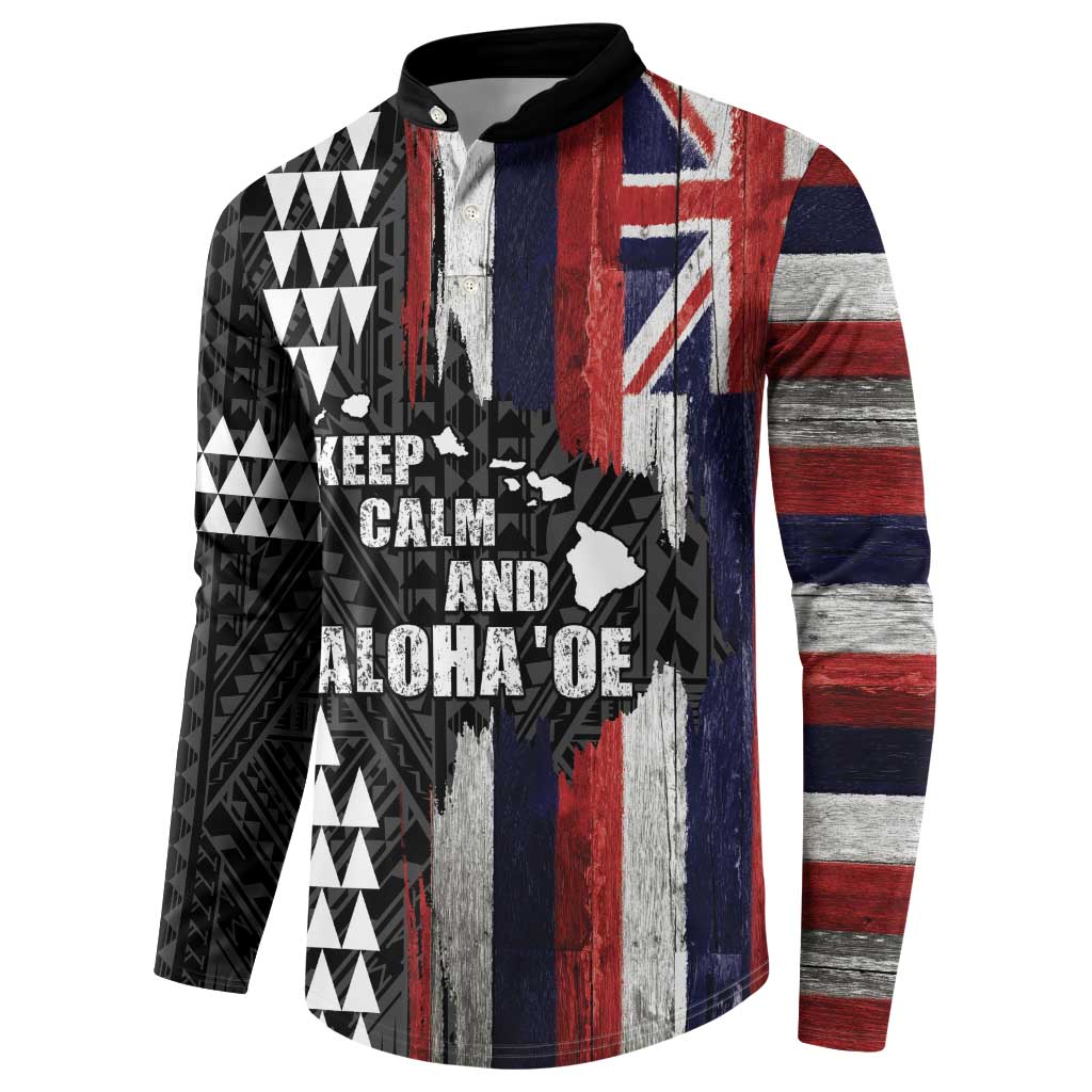 Hawaii 1959 Statehood Day Button Sweatshirt Classic Style