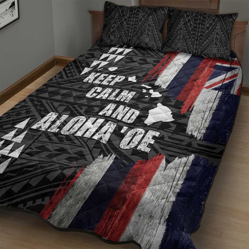 Hawaii 1959 Statehood Day Quilt Bed Set Classic Style