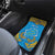 Tuvalu Independence Day Car Mats Coat Of Arms With Polynesian Dolphin Tattoo