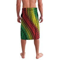 Retro Hawaiian Singer Lavalava Polynesian Style Tropical Flowers