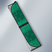 Hawaii Waikiki King Auto Sun Shade Green Quilt With Pua Manu