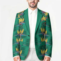 Hawaii Waikiki King Blazer Green Quilt With Pua Manu