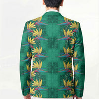 Hawaii Waikiki King Blazer Green Quilt With Pua Manu