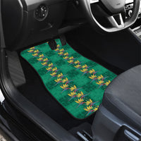 Hawaii Waikiki King Car Mats Green Quilt With Pua Manu