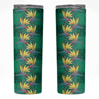 Hawaii Waikiki King Skinny Tumbler Green Quilt With Pua Manu