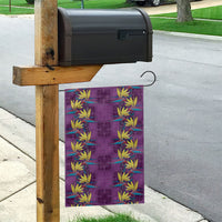 Hawaii Waikiki King Garden Flag Purple Quilt With Pua Manu