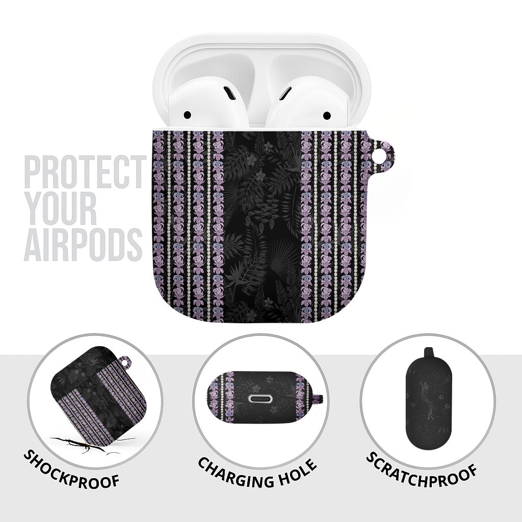 Hawaii Queen Liliuokalani AirPods Case Hawaiian Lei Pua Kalaunu