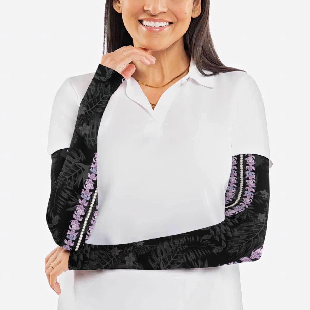 Hawaii Queen Liliuokalani Arm Sleeves Hawaiian Lei Pua Kalaunu