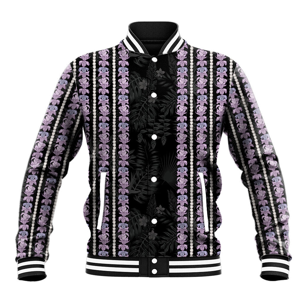 Hawaii Queen Liliuokalani Baseball Jacket Hawaiian Lei Pua Kalaunu
