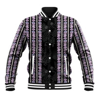 Hawaii Queen Liliuokalani Baseball Jacket Hawaiian Lei Pua Kalaunu