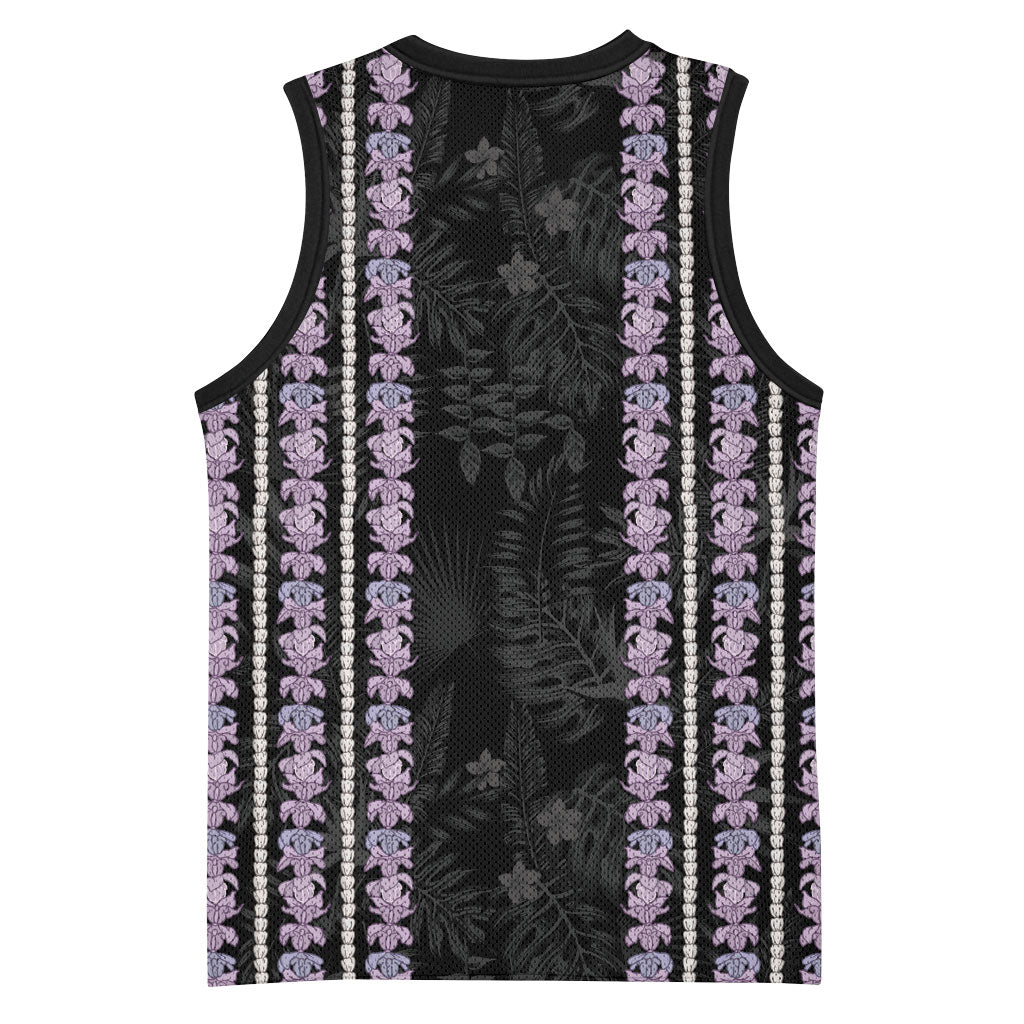 Hawaii Queen Liliuokalani Basketball Jersey Hawaiian Lei Pua Kalaunu