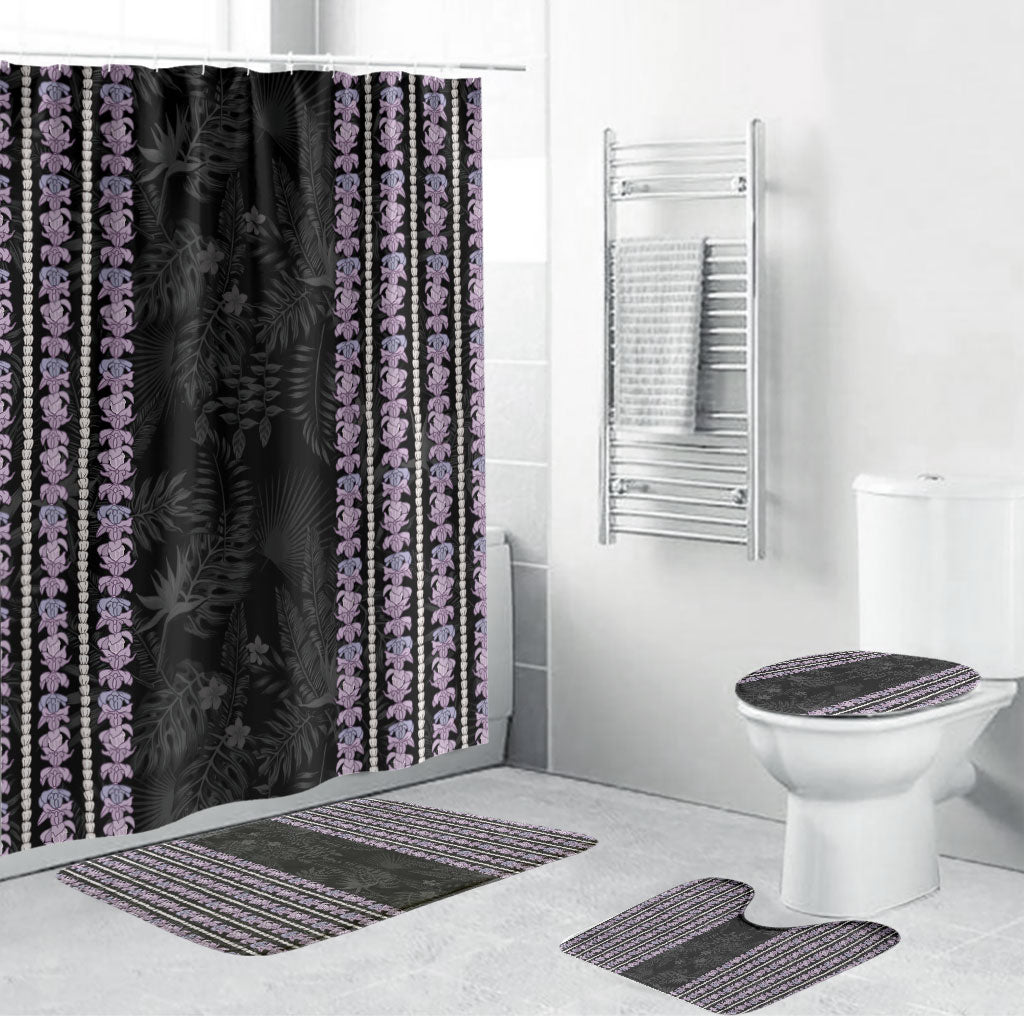 Hawaii Queen Liliuokalani Bathroom Set Hawaiian Lei Pua Kalaunu