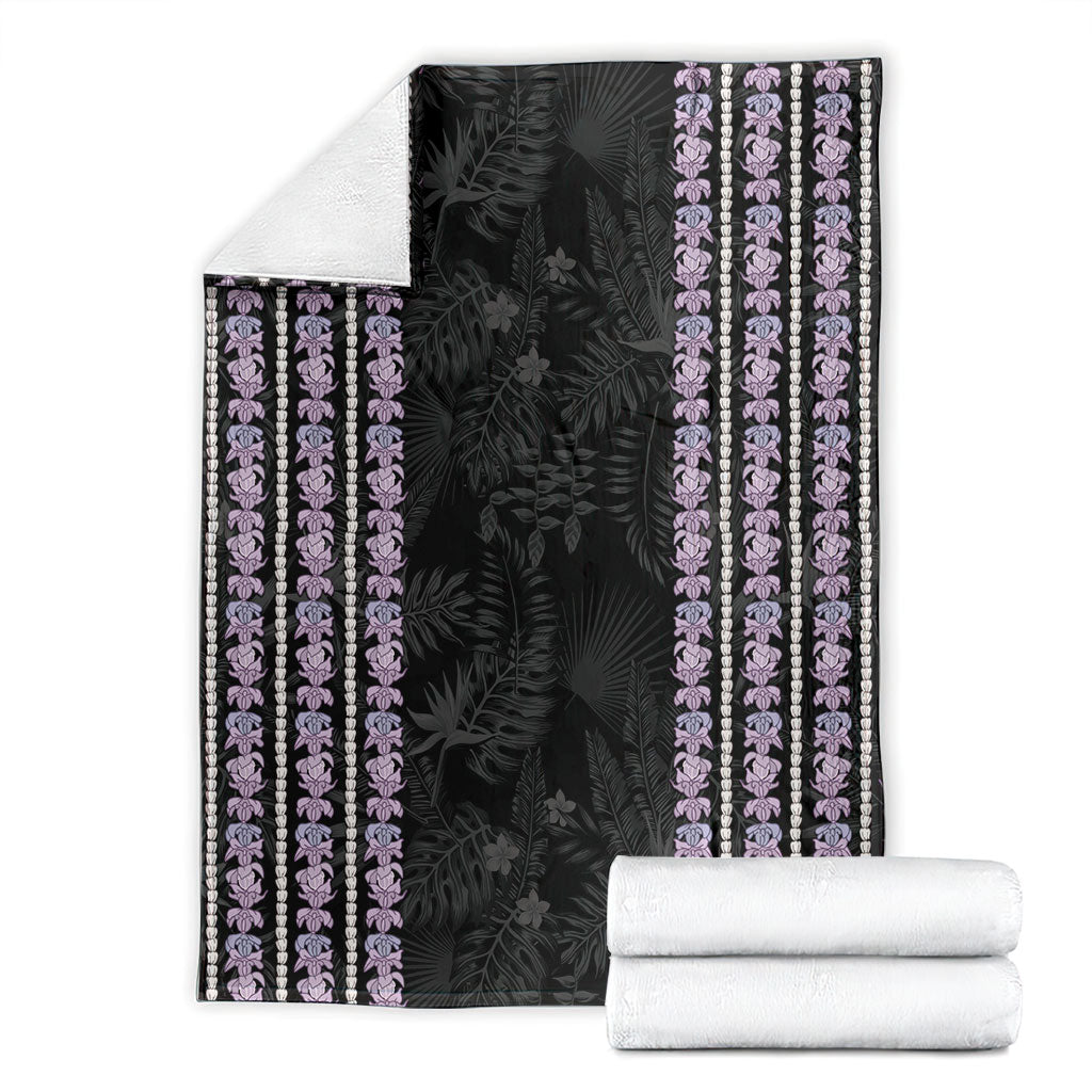 Hawaii Queen Liliuokalani Blanket Hawaiian Lei Pua Kalaunu
