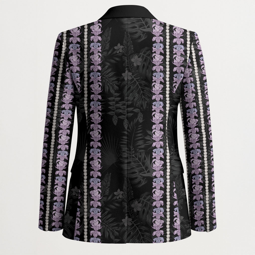Hawaii Queen Liliuokalani Blazer Hawaiian Lei Pua Kalaunu