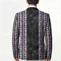 Hawaii Queen Liliuokalani Blazer Hawaiian Lei Pua Kalaunu