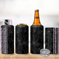 Hawaii Queen Liliuokalani 4 in 1 Can Cooler Tumbler Hawaiian Lei Pua Kalaunu