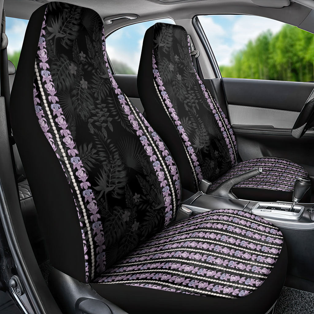 Hawaii Queen Liliuokalani Car Seat Cover Hawaiian Lei Pua Kalaunu