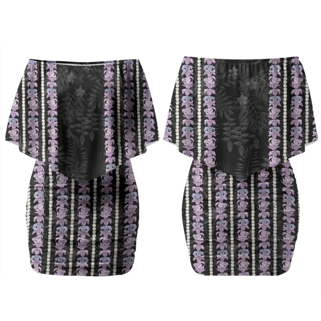Hawaii Queen Liliuokalani Couples Matching Off Shoulder Short Dress and Hawaiian Shirt Hawaiian Lei Pua Kalaunu