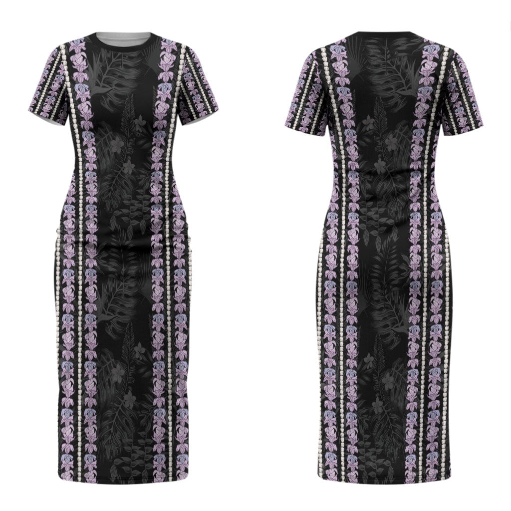 Hawaii Queen Liliuokalani Couples Matching Short Sleeve Bodycon Dress and Long Sleeve Button Shirt Hawaiian Lei Pua Kalaunu