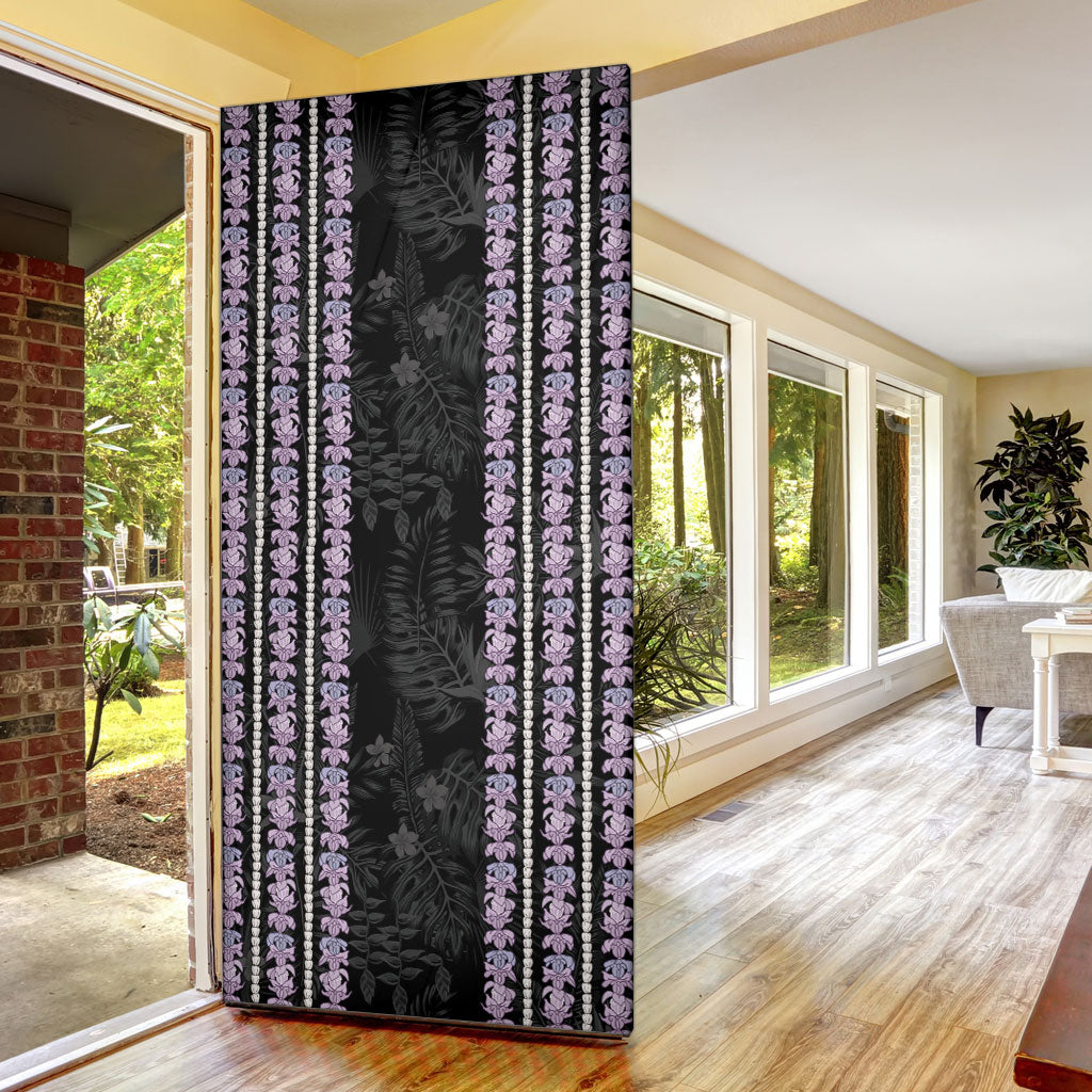 Hawaii Queen Liliuokalani Door Cover Hawaiian Lei Pua Kalaunu