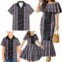 Hawaii Queen Liliuokalani Family Matching Mermaid Dress and Hawaiian Shirt Hawaiian Lei Pua Kalaunu