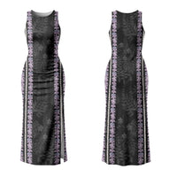 Hawaii Queen Liliuokalani Family Matching Tank Maxi Dress and Hawaiian Shirt Hawaiian Lei Pua Kalaunu