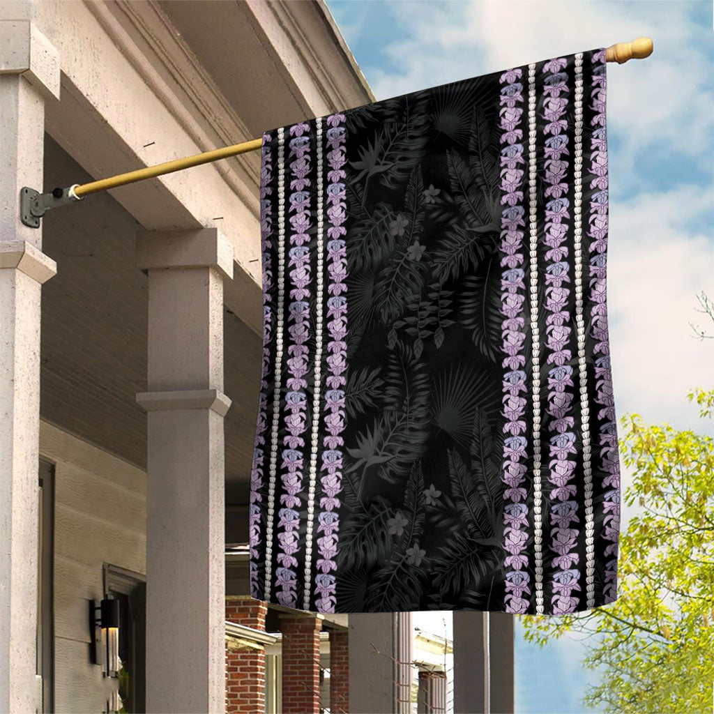 Hawaii Queen Liliuokalani Garden Flag Hawaiian Lei Pua Kalaunu