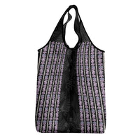 Hawaii Queen Liliuokalani Grocery Bag Hawaiian Lei Pua Kalaunu
