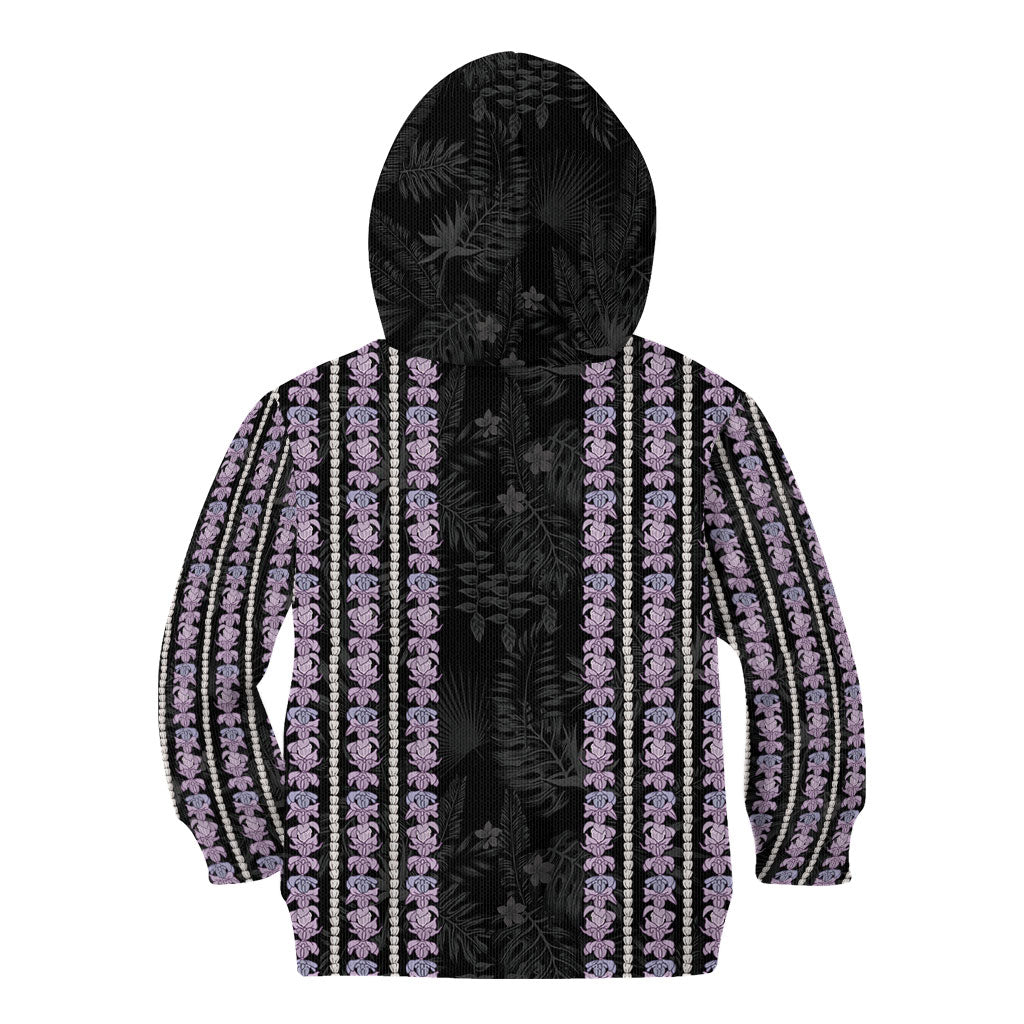 Hawaii Queen Liliuokalani Kid Hoodie Hawaiian Lei Pua Kalaunu
