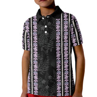 Hawaii Queen Liliuokalani Kid Polo Shirt Hawaiian Lei Pua Kalaunu