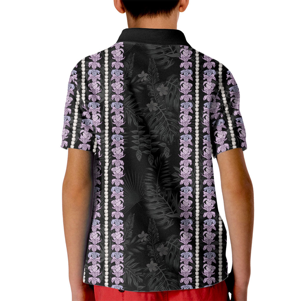 Hawaii Queen Liliuokalani Kid Polo Shirt Hawaiian Lei Pua Kalaunu