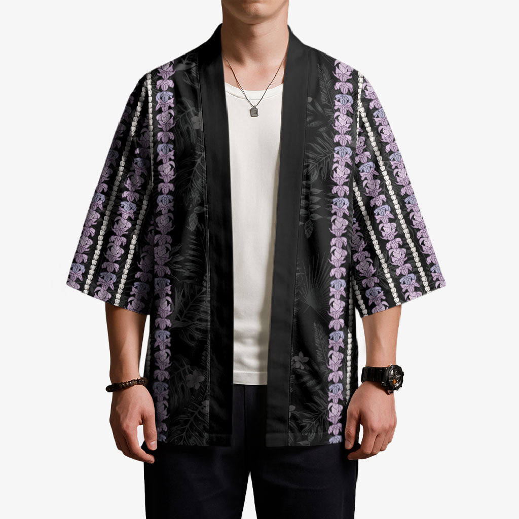 Hawaii Queen Liliuokalani Kimono Hawaiian Lei Pua Kalaunu