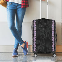 Hawaii Queen Liliuokalani Luggage Cover Hawaiian Lei Pua Kalaunu
